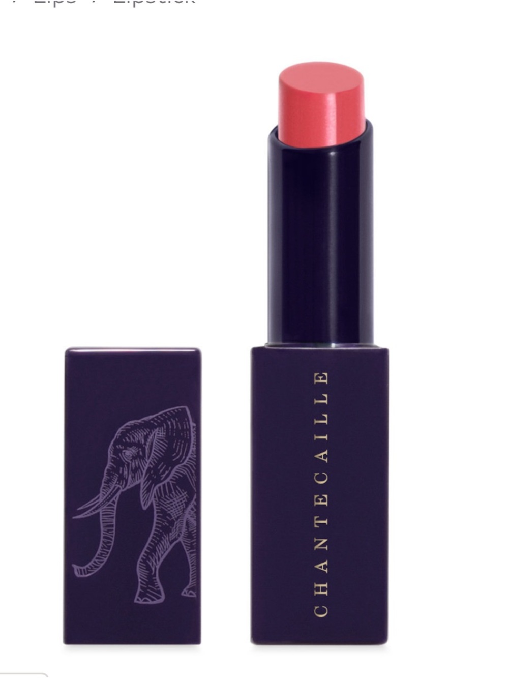 Chantecaille Pink Coral Lipstick in Impatiens